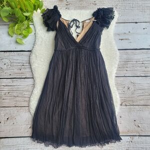 Leon Max 100% Silk Lightweight Flowy Dress Size XS